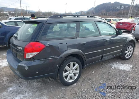 2008 Subaru Outback 2.5I Limited/2.5I Limited L.l. Bean Edition z USA, uszkodzony, nr VIN 4S4BP62C087305107